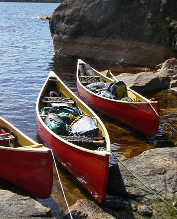 canoe trip sweden